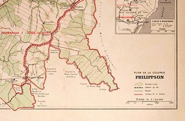 Plan de la Colonie Philippson, Rio Grande do Sul — PIC1871 family archive